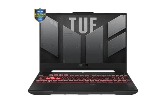ASUS TUF Gaming A15 FA507 (AMD Ryzen 7 7735HS Processor | 16GB RAM | 1TB SSD | NVIDIA RTX 4050 6GB Graphics | 15.6" FHD 144Hz Display | 2 Years Authorized Warranty)